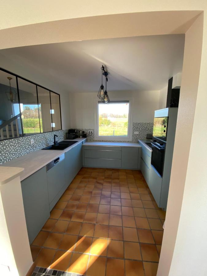 Gite Chez Lea Saint-Brieuc-de-Mauron ภายนอก รูปภาพ